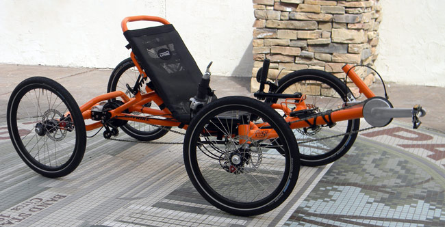 4 wheel recumbent bicycle