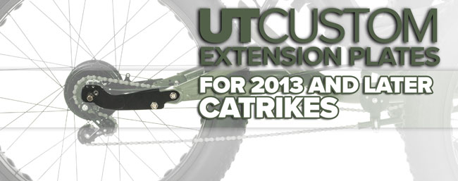 Utah Trikes - UTCustom Basic Wheel Extension Kit for 2013 and 
