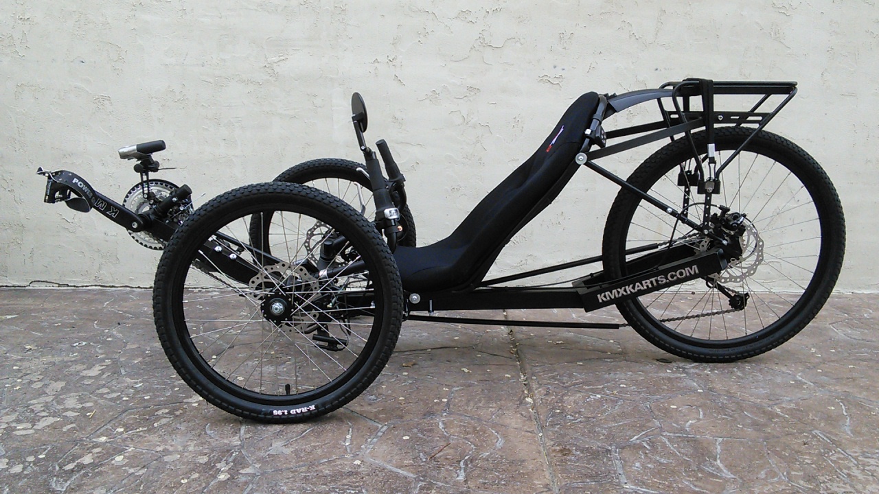 Utah Trikes KMX Cobra Trike Black