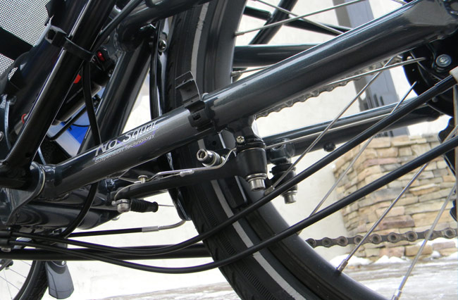  - The Scorpion FS suspension features HP Velo's 
