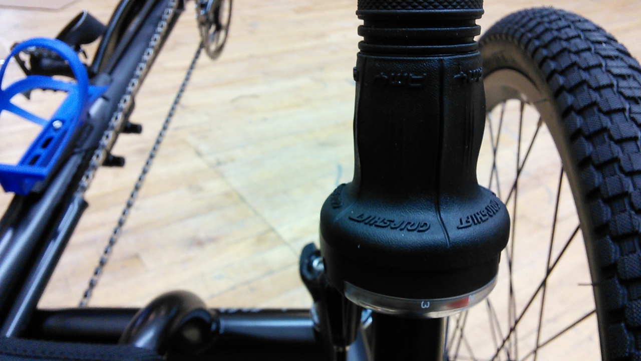 Sturmey Archer Rear Hub Grip Shifter - 3 Speeds (right side) - 