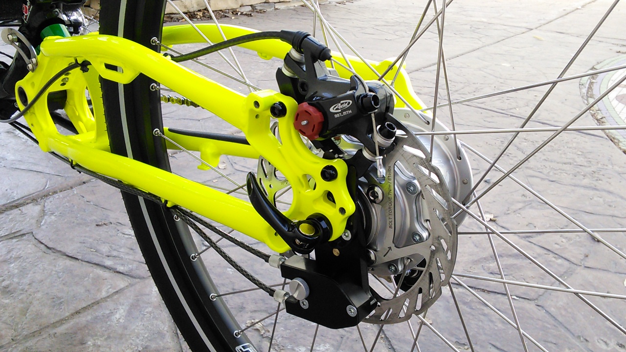 Rear Parking Disc Brake - 