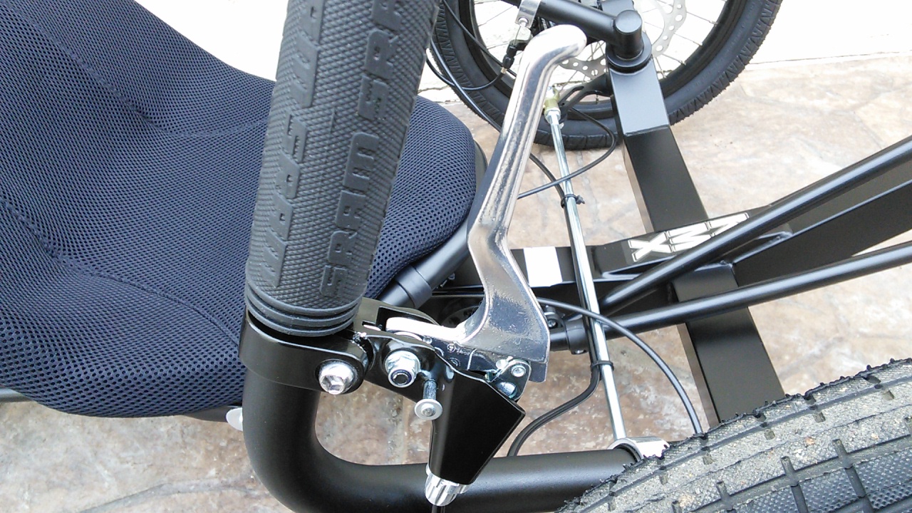 Locking Brake Lever - Rear Disc Brake (right side) - 