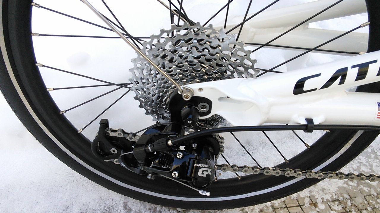  - SRAM 10 Speed Rear Gearing.