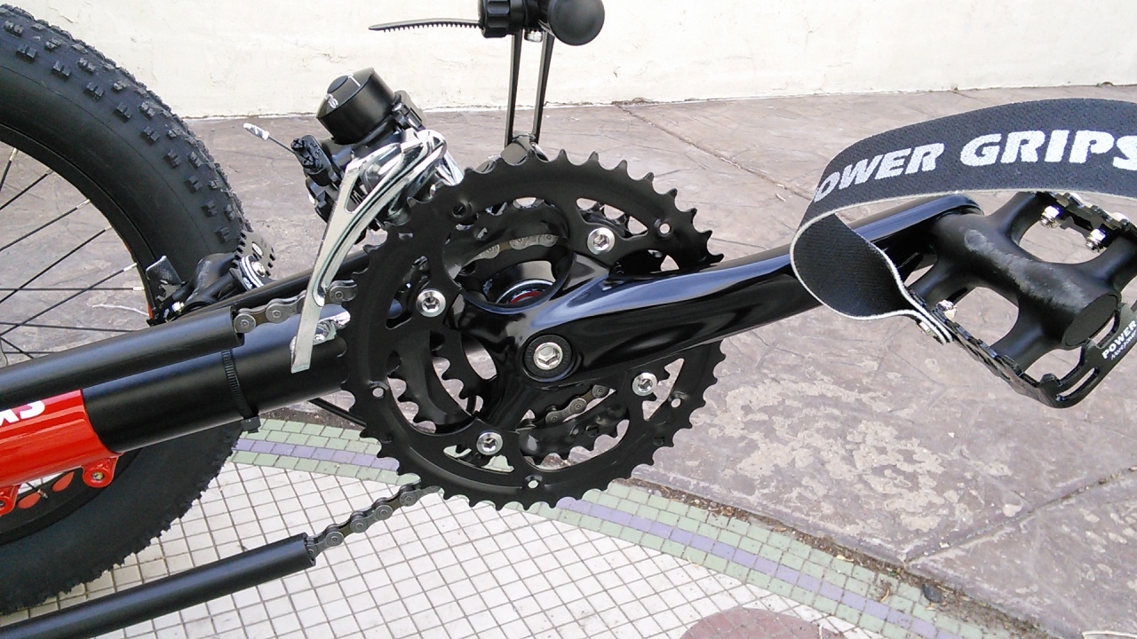 Sun Triple Crankset - 