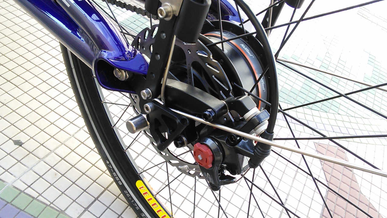 Rear Disc Brake with Friction Lever - 