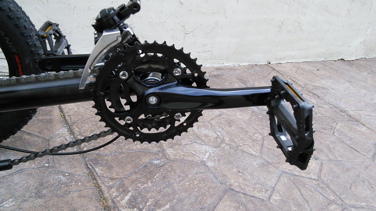 Sun Triple Crankset - 