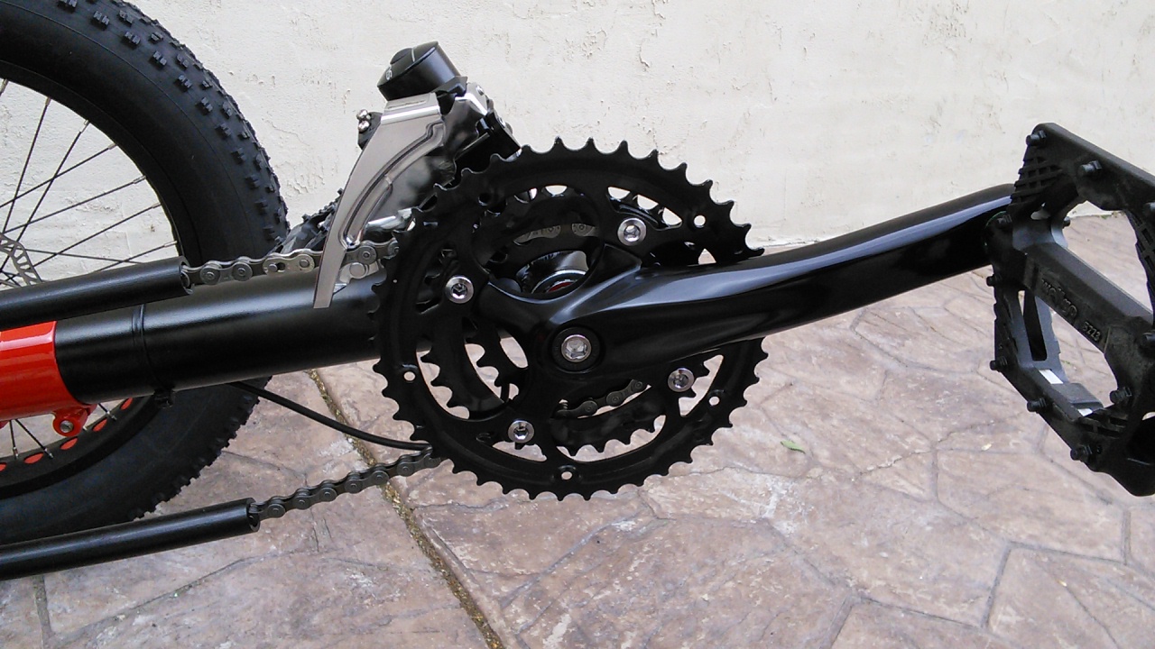 Sun Triple Crankset - 