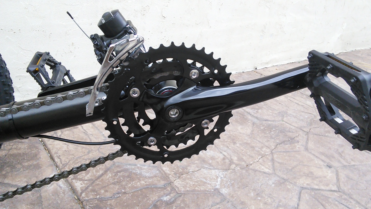 Sun Triple Crankset - 