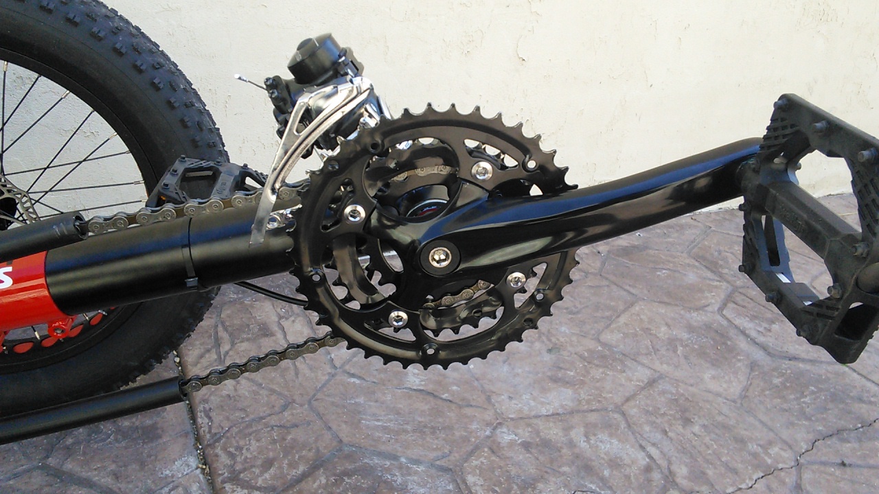 Sun Triple Crankset - 