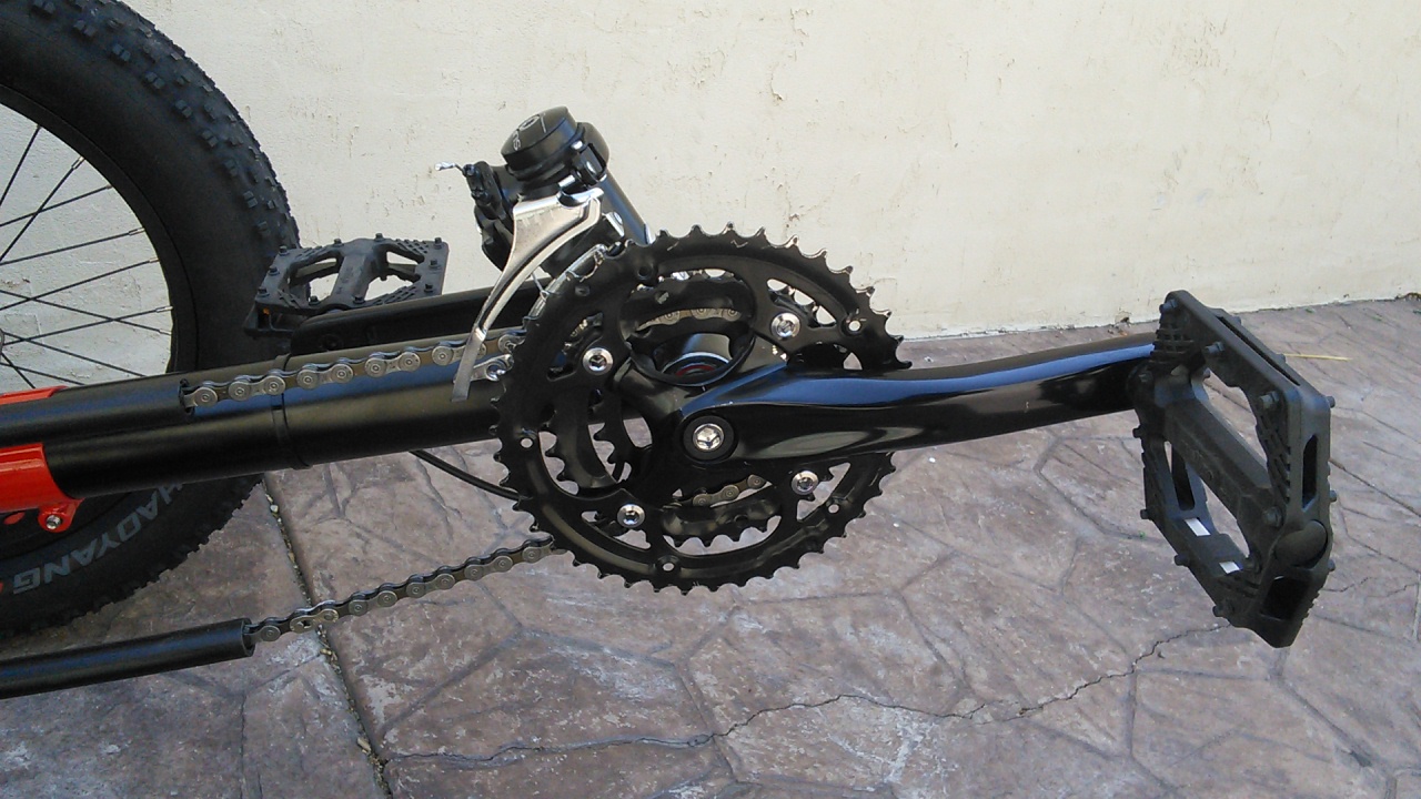 Sun Triple Crankset - 