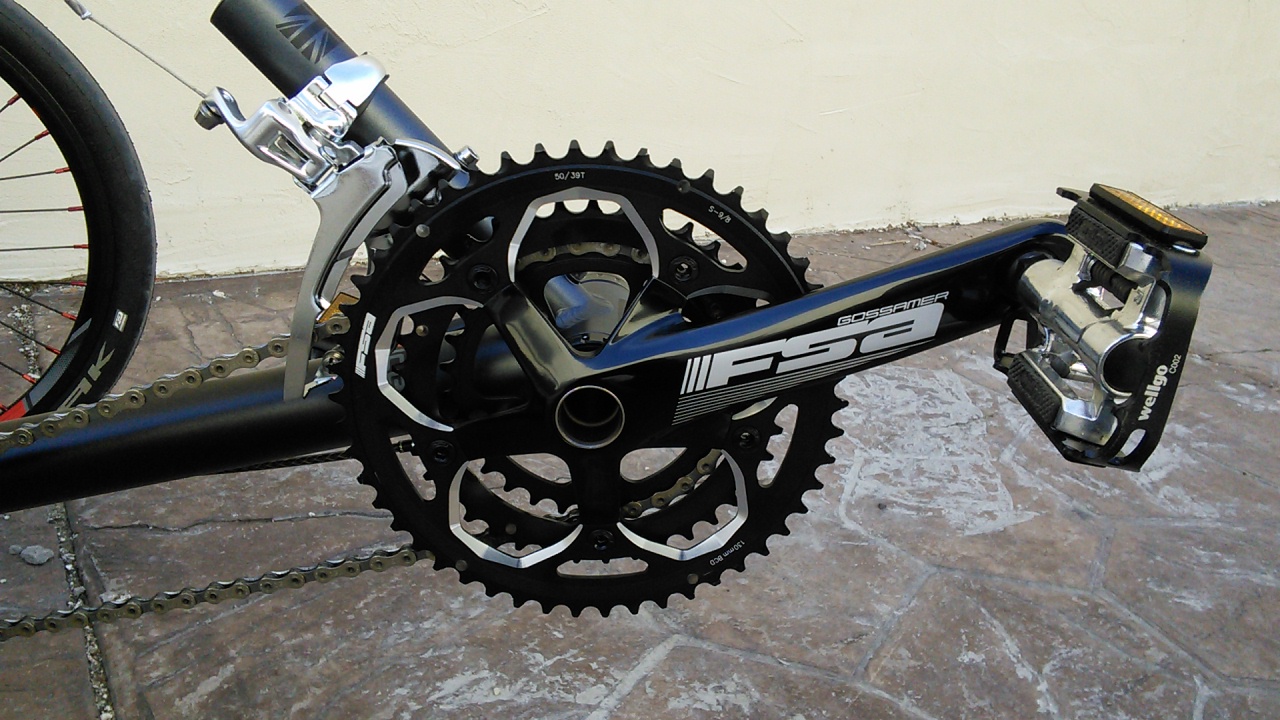 FSA Gossamer Triple Crankset - 