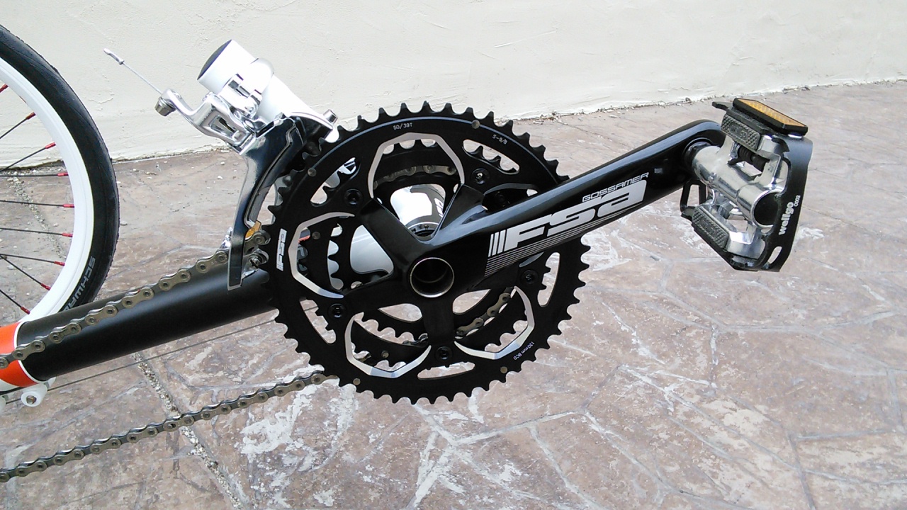 FSA Gossamer Triple Crankset 50/39/30 - 