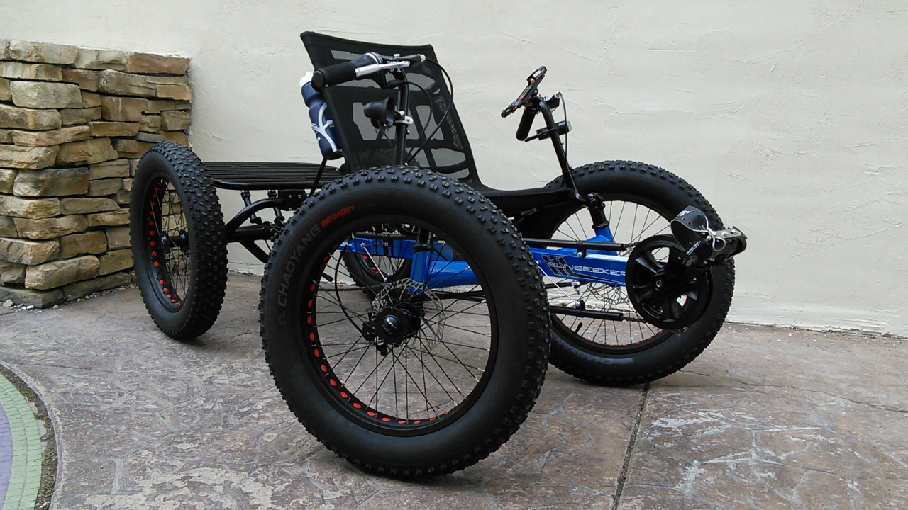 Utah Trikes UTCustom Eco Quad SX Recumbent Quad