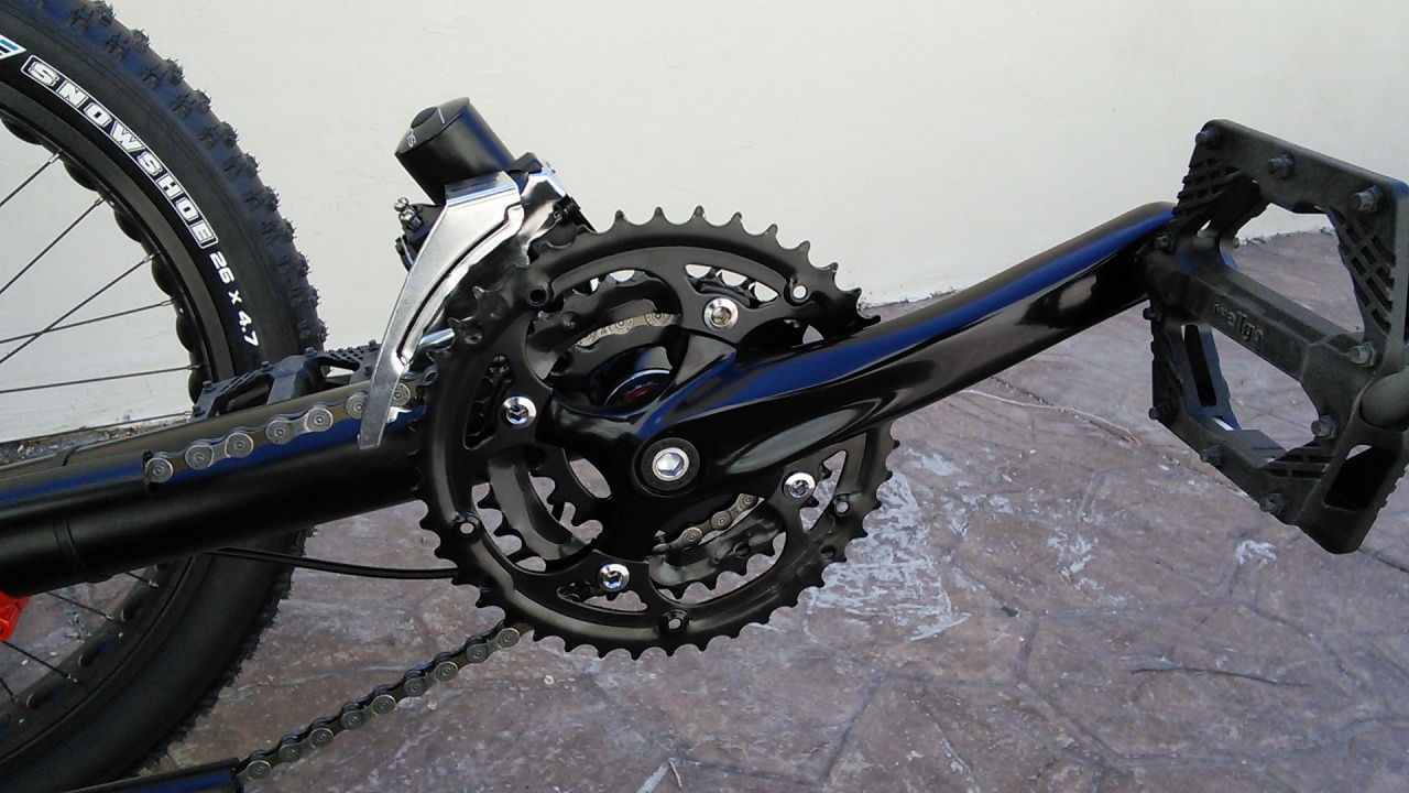 Sun Triple Crankset - 