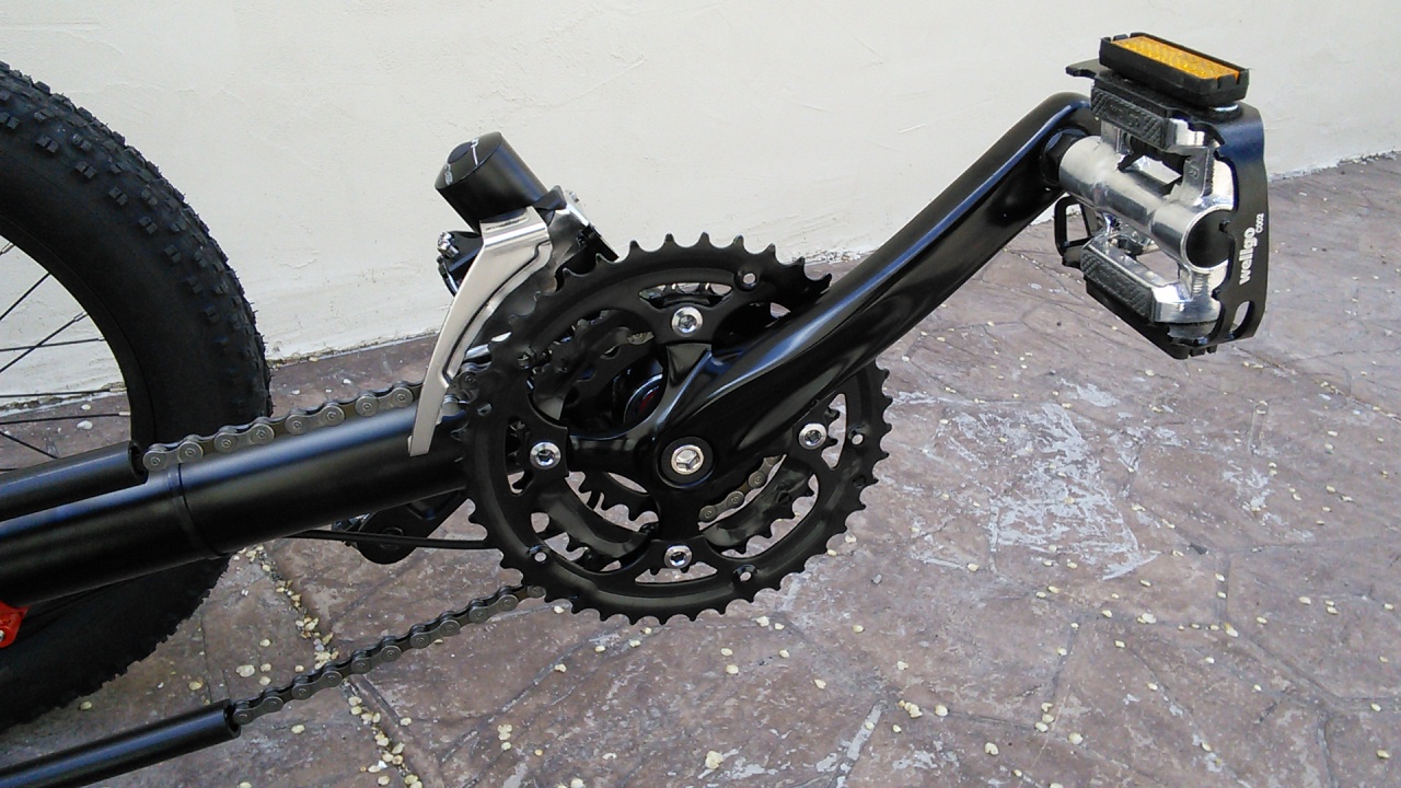 Sun Triple Crankset - 