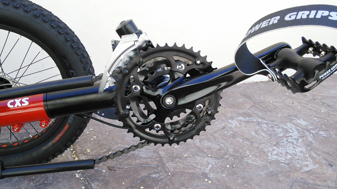 Sun Triple Crankset - 