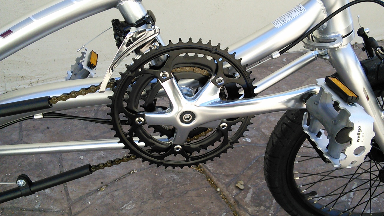 Sun Triple Crankset - 