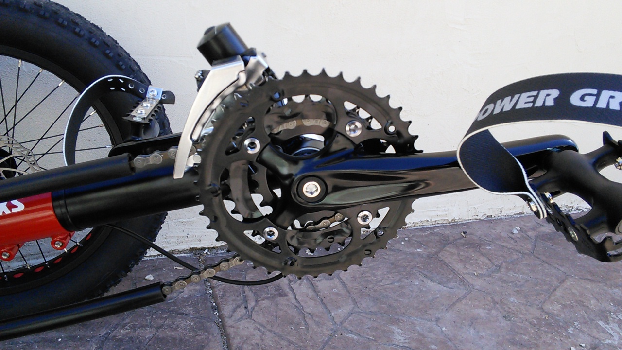 Sun Triple Crankset - 