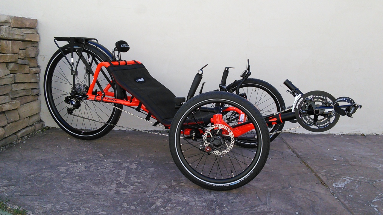 Utah Trikes Catrike Expedition Fire Red