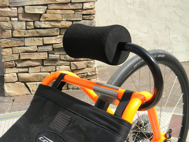 Adjustable Super Headrest - This headrest can be adjusted to fit the size of any rider for a more comfortable ride.