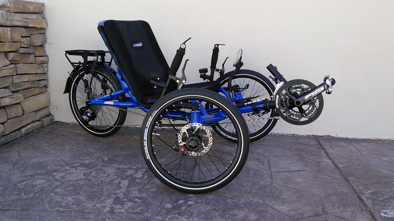Utah Trikes Catrike Villager Electric Blue