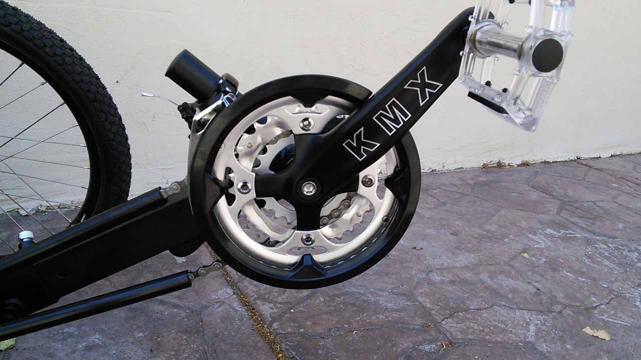 KMX Triple Crankset - 