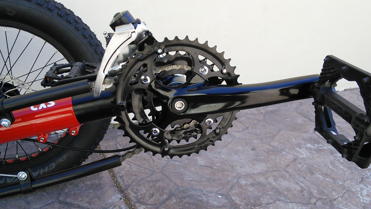 Sun Triple Crankset - 