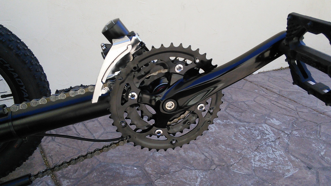 Sun Triple Crankset - 