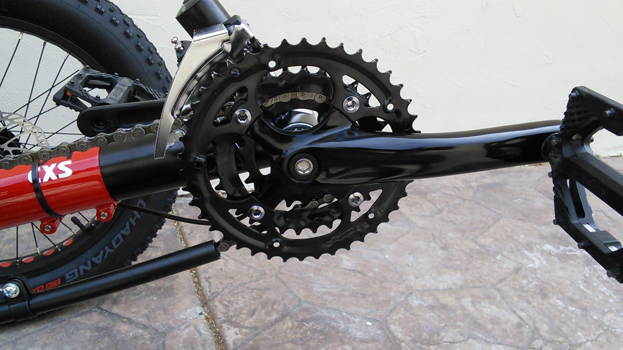 Sun Triple Crankset - 