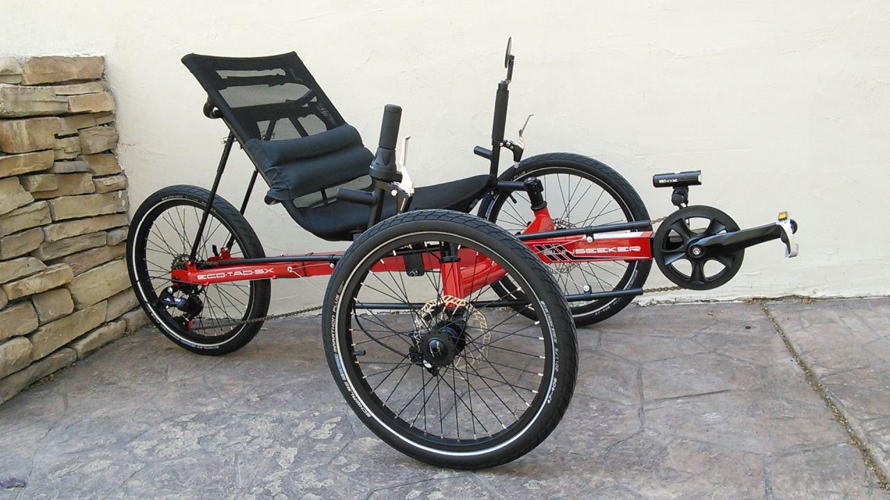 Sunseeker eco tad cheap sx tadpole recumbent trike