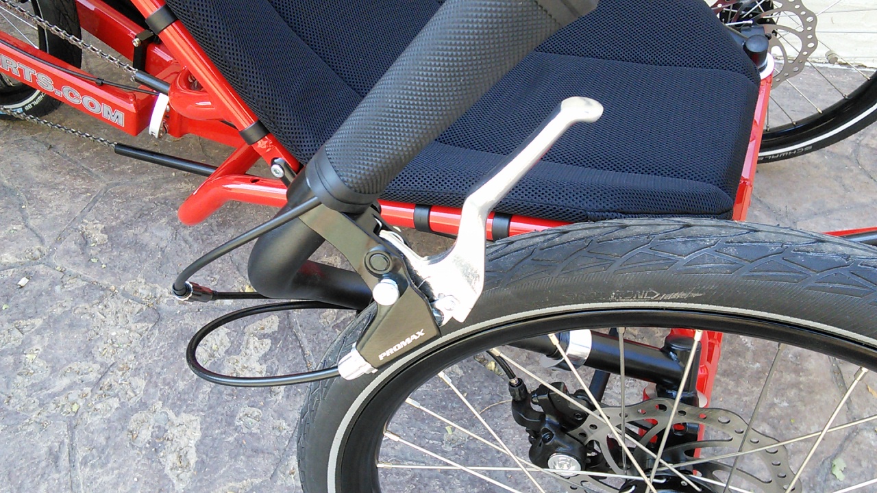 Locking Brake Lever Set - 