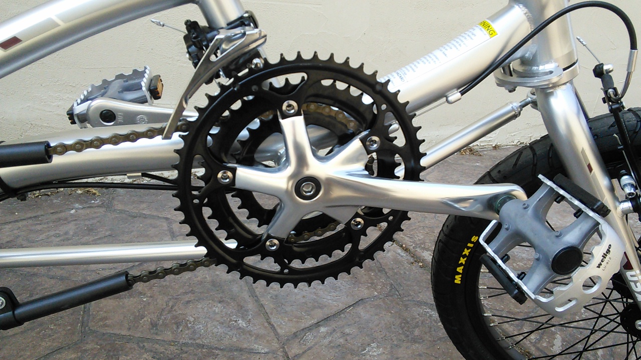 Sun Triple Crankset - 