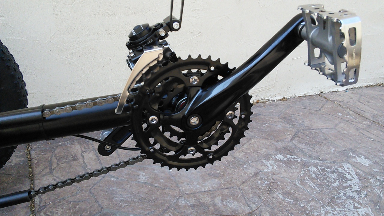 Sun Triple Crankset - 