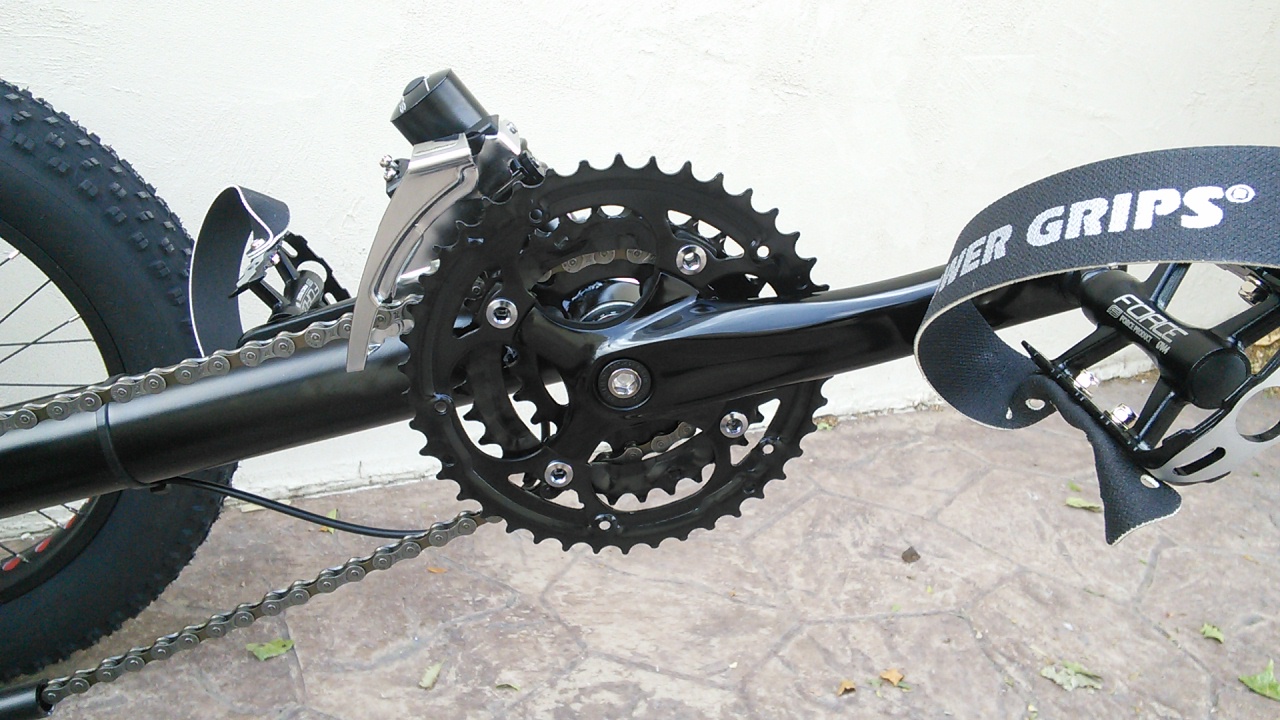 Sun Triple Crankset - 