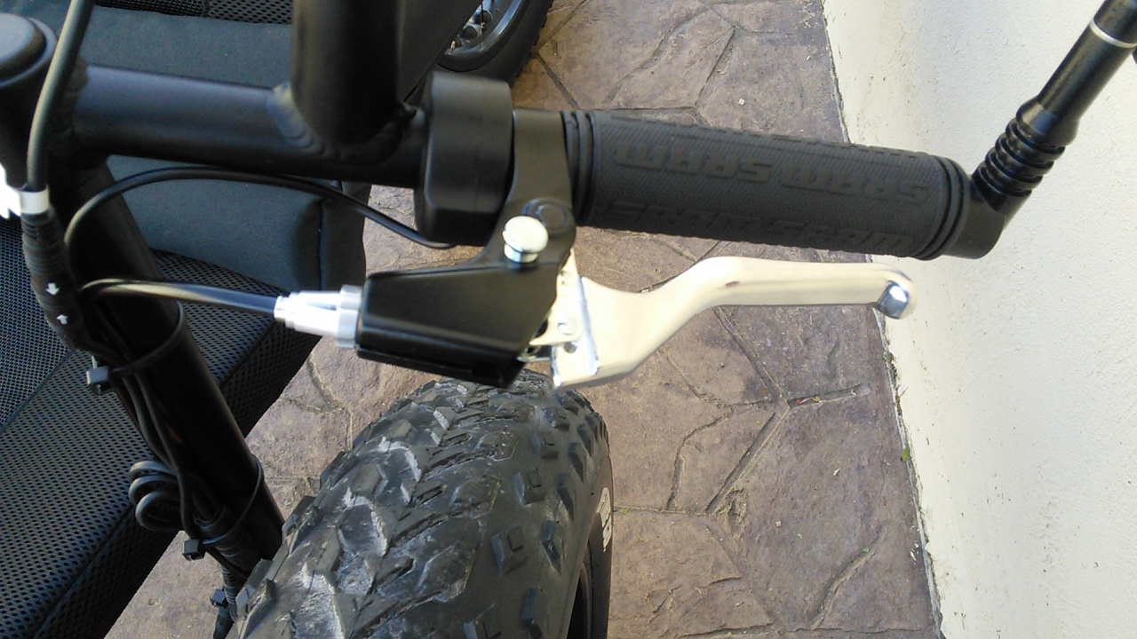 Locking Brake Lever - 