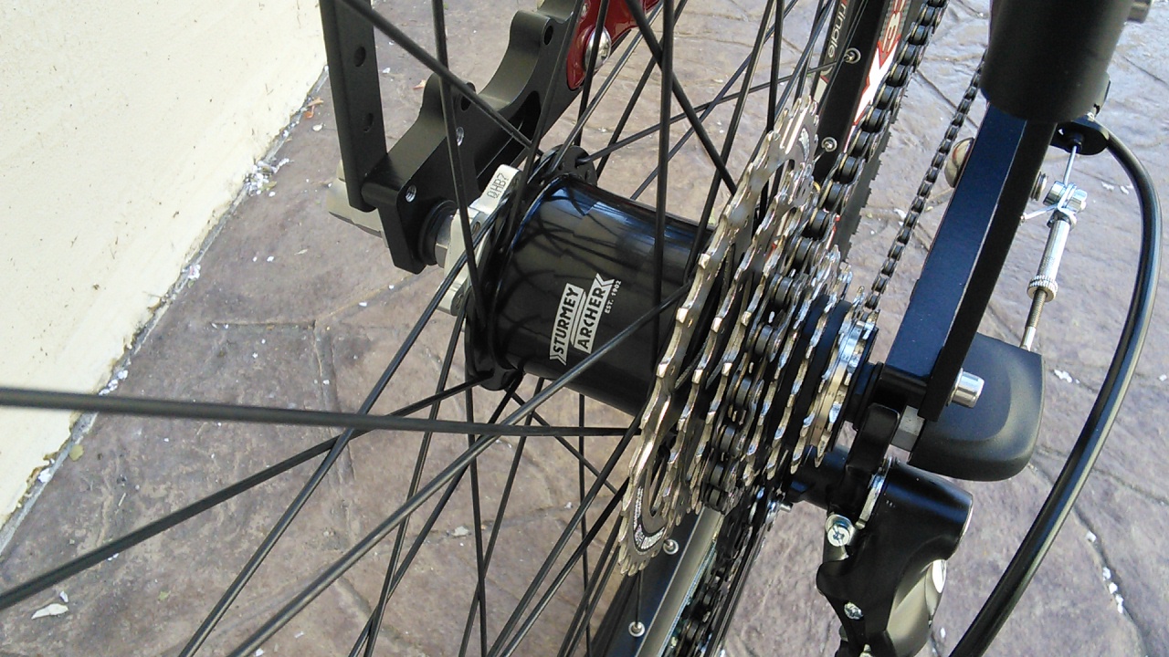 Sturmey Archer 3 Speed Rear Hub - 