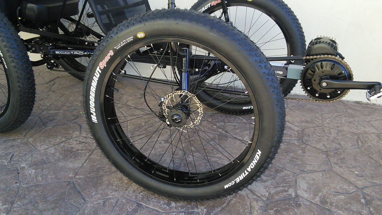 Utah Trikes Trikes Featuring Kenda Juggernaut 26x40 Tire Steel Bead