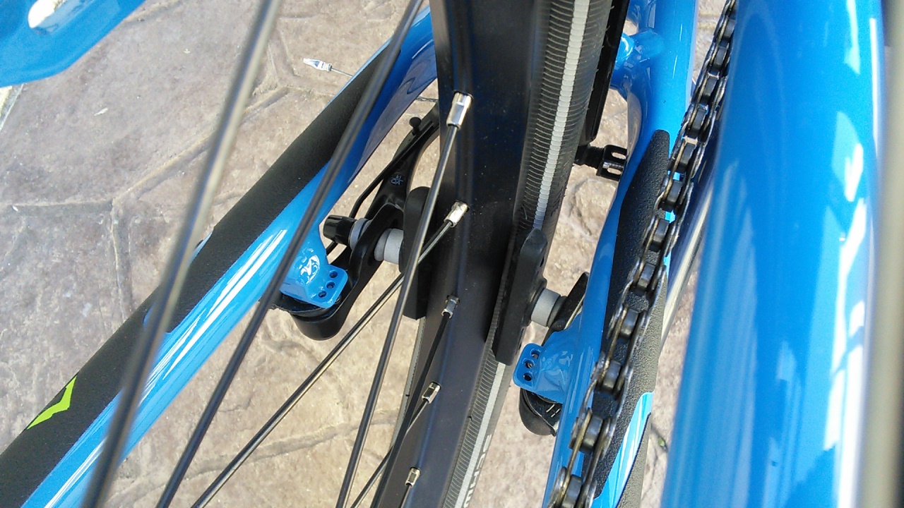 Rear Parking Brake with Friction Lever - 