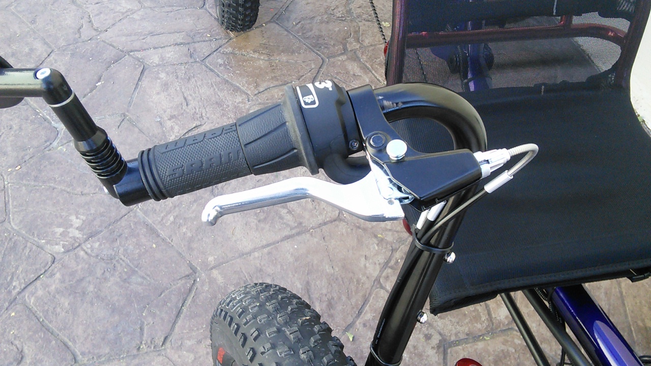 Locking Brake Lever Set - 