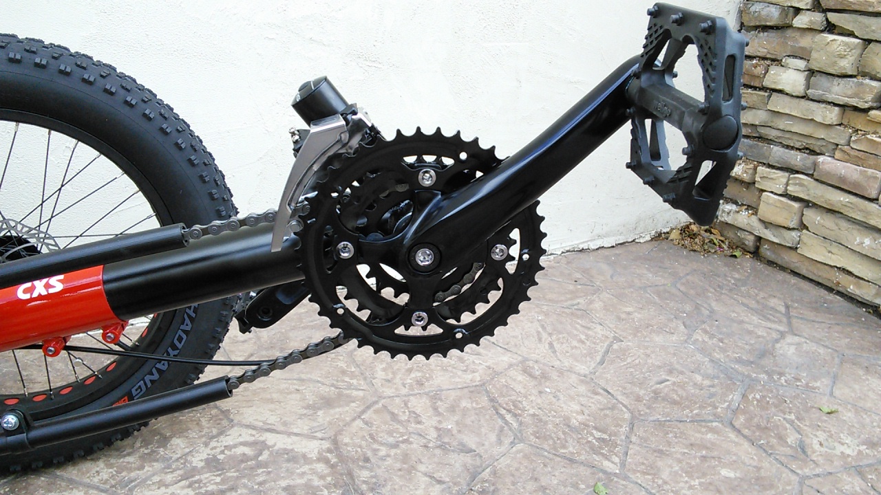 Sun Triple Crankset - 
