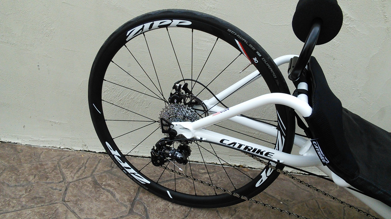  - With Zipp Carbon Rear Wheel.