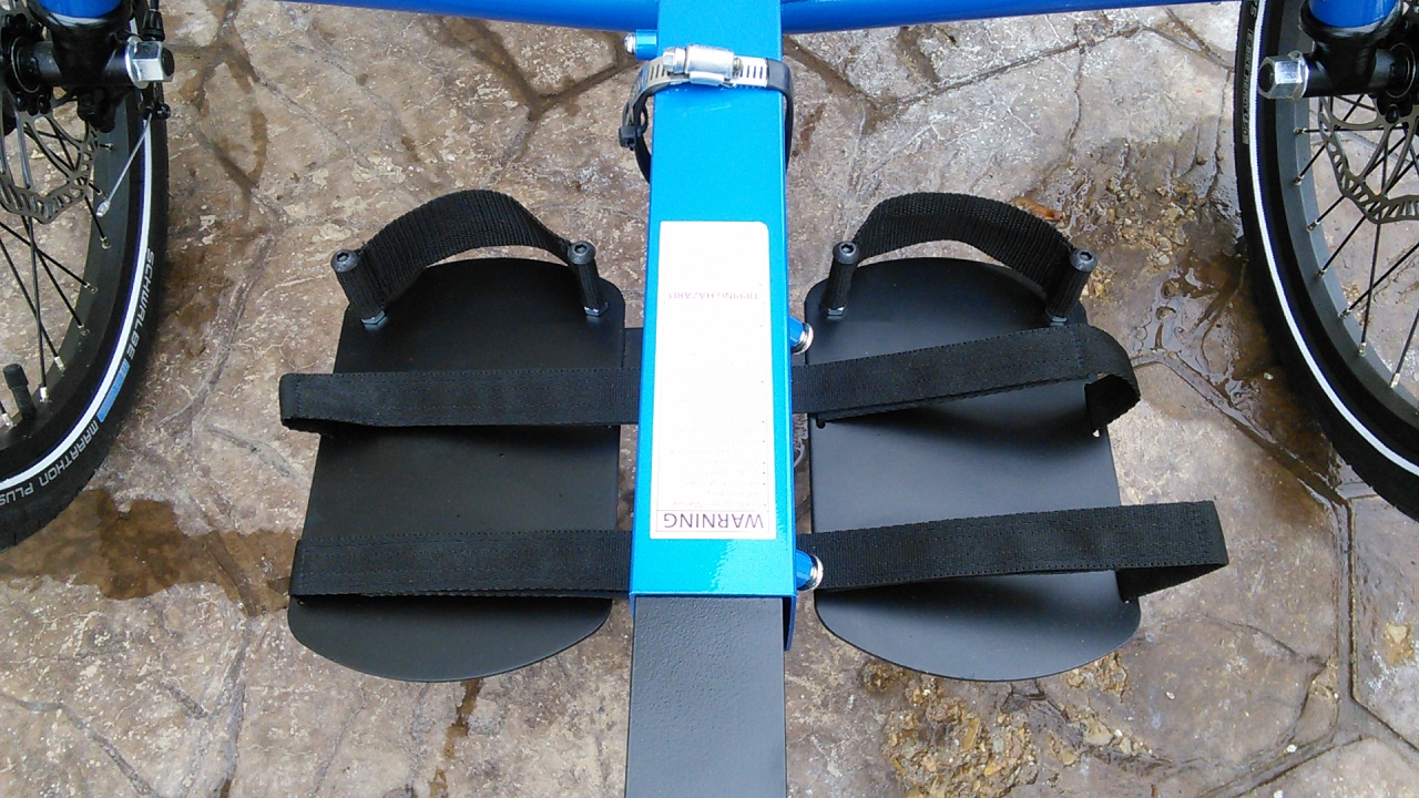 Adjustable Foot Holders with Straps - 
