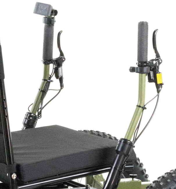 Utah Trikes - Muc's Green NotAWheelChair Full Suspension Rig
