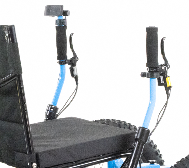 Utah Trikes - Jackie's Blue Not A Wheel Chair Suspension Rig