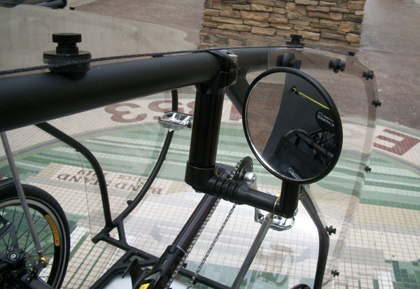 ICE Mirror Mounts - The ICE Mirror mounts sure come in handy. On Fargo they supply a mirror mounting point on each side.