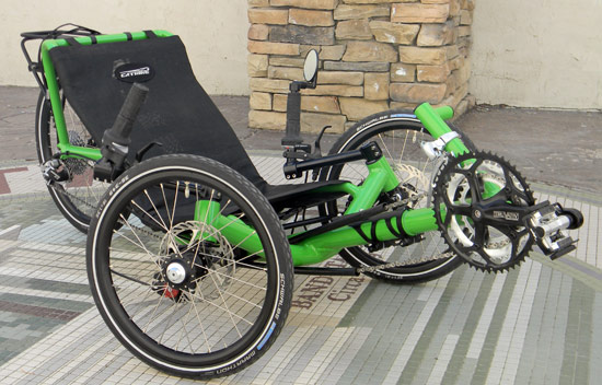 Catrike Pocket Recumbent Trike