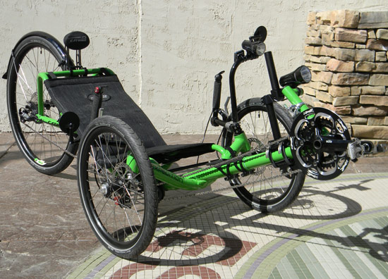 Catrike Expedition Recumbent Trike