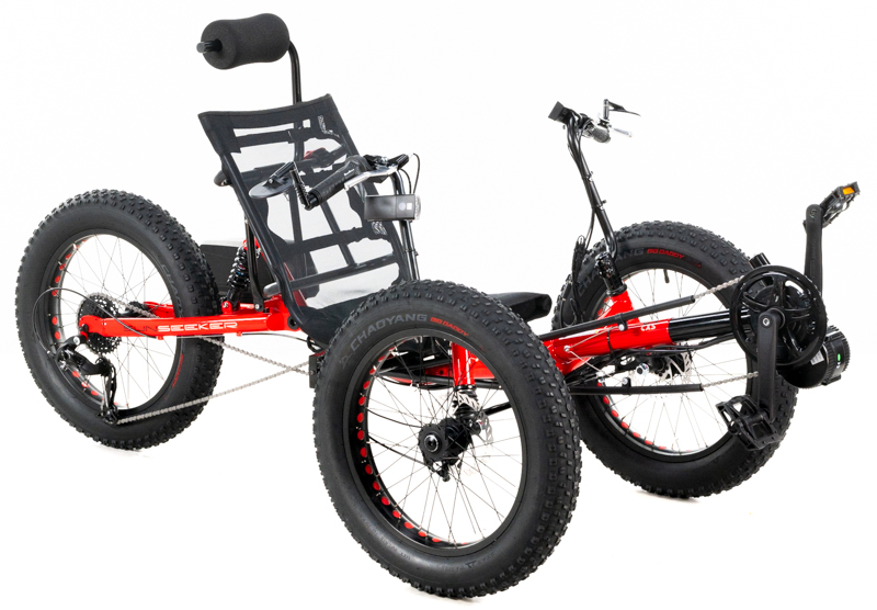  SunSeeker Fat Tad CXS Full Suspension Tadpole Recumbent Trike