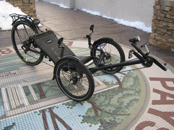 Catrike Expedition Recumbent Trike